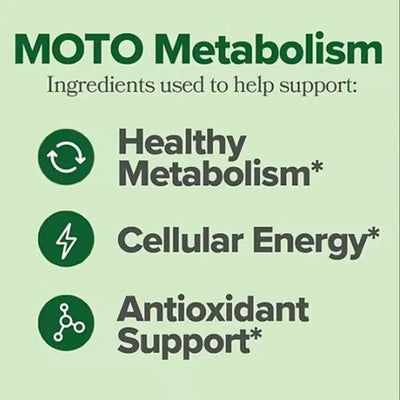 Moto- Metabolism boosting supplements